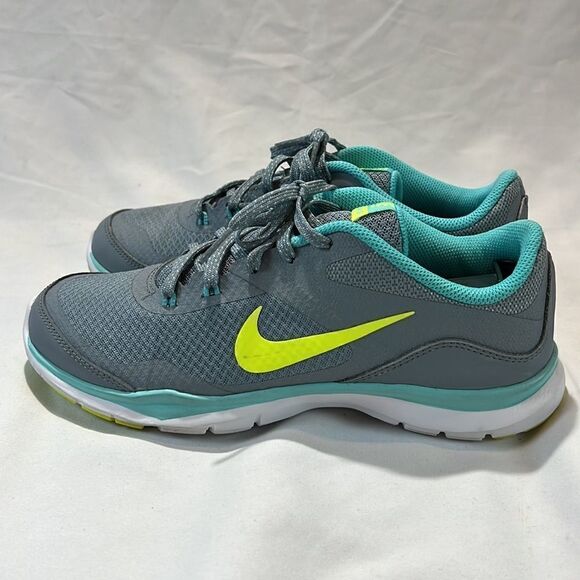 Womens Nike Training Flex TR 5 Blue Grey 7.5 - Picture 3 of 11